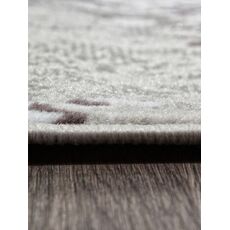 Ковер овальный Silver дизайн F390 GRAY 1.00x2.00, фото , изображение 4