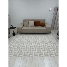 Ковер Поло дизайн EN 204 CREAM BEIGE, прямоугольник 2.00x2.90, фото , изображение 2