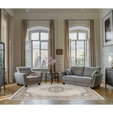 Ковер MOSSO дизайн 27236A CREAM / BLUE, прямоугольник 3.00x5.00, фото , изображение 6