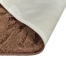 Коврик для ванной Shahintex РР LUX Кофе с молоком 55 0.50x0.80, фото , изображение 4