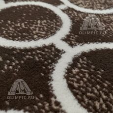 Ковер Sierra дизайн D713 BROWN-CREAM, прямоугольник 1.50x3.00, фото , изображение 4