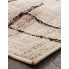 Ковер Sierra дизайн D717 BEIGE - BROWN, прямоугольник 1.50x4.00, фото , изображение 5