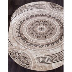 Ковер овальный Valencia Deluxe дизайн D300 CREAM-BROWN 1.50x2.30, фото , изображение 3