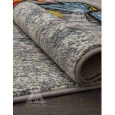 Ковер Rio дизайн C064 GRAY-MULTICOLOR, прямоугольник 0.80x1.50, фото , изображение 2