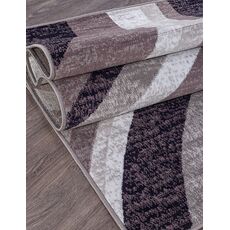 Ковер Silver дизайн D234 GRAY-PURPLE, прямоугольник 1.50x3.00, фото , изображение 3