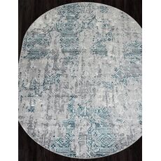 Ковер овальный Palermo дизайн F281 GRAY 1.00x2.00, фото , изображение 2
