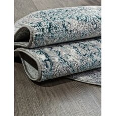 Ковер овальный Palermo дизайн F281 GRAY 1.00x2.00, фото , изображение 4