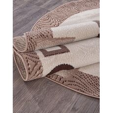 Ковер овальный Gavana дизайн D043 BEIGE 0.60x1.10, фото , изображение 2
