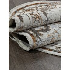 Ковер овальный Sahara дизайн 00765A GOLD FDY / CREAM HB 2.00x2.90, фото , изображение 4