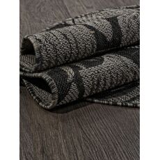 Ковер овальный Kair дизайн S132 BLACK-GRAY 0.60x1.10, фото , изображение 3