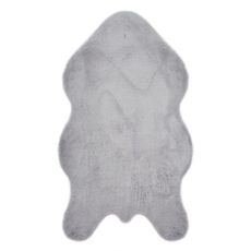 Коврик меховой шкура (3 см) icarpet 69х118 голубая норка 23 голубая норка 23 0.50x0.88, фото , изображение 2