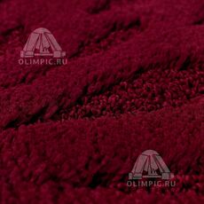 Коврик для ванной Shahintex РР LUX Бордовый 45 0.50x0.80, фото , изображение 2