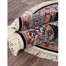 Ковер овальный Shahreza дизайн D727 DARK-NAVY 1.60x2.20, фото , изображение 3