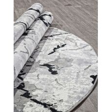 Ковер овальный Palermo дизайн F289 DARK GRAY 2.00x4.00, фото , изображение 3