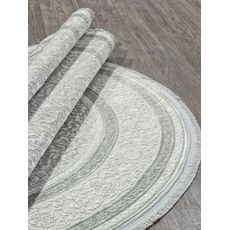 Ковер овальный SANDALI дизайн 30020T L.GREY / CREAM 1.60x2.30, фото , изображение 3