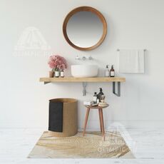 Ковер Dream дизайн 03532-B5386 CREAM-COFFEE, прямоугольник 1.52x3.00, фото , изображение 7