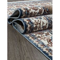 Ковер Asadu дизайн 00633A D.BLUE FDY / BEIGE FDY, прямоугольник 2.00x4.00, фото , изображение 4