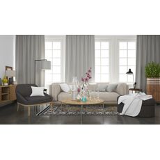 Ковер Asadu дизайн 00633A D.BLUE FDY / BEIGE FDY, прямоугольник 2.00x4.00, фото , изображение 5