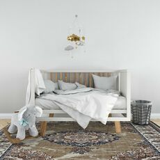 Ковер Asadu дизайн 00633A D.BLUE FDY / BEIGE FDY, прямоугольник 2.00x4.00, фото , изображение 6