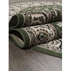 Ковер овальный Gavana дизайн D409 GREEN 1.00x2.00, фото , изображение 4