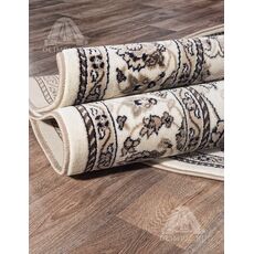 Ковер Valencia Deluxe дизайн D251 CREAM-BROWN, прямоугольник 0.80x1.50, фото , изображение 4