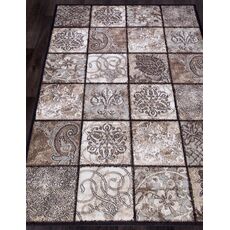 Ковер Valencia Deluxe дизайн D328 BROWN, прямоугольник 1.20x2.00, фото , изображение 3