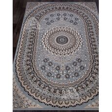 Ковер Sierra дизайн D504 BLUE-BROWN, прямоугольник 1.00x2.00, фото , изображение 2
