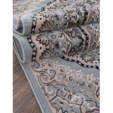 Ковер Sierra дизайн D504 BLUE-BROWN, прямоугольник 1.00x2.00, фото , изображение 3