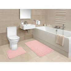 Набор ковриков для ванной Shahintex РР 003 фламинго 77 50x80+50x50, фото , изображение 8