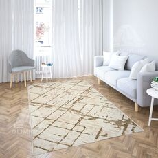 Ковер Dream дизайн 03544-B5386 CREAM-COFFEE, прямоугольник 1.20x1.70, фото , изображение 6