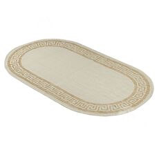 Ковер овальный Vegas дизайн S002 CREAM 0.60x1.10, фото , изображение 2