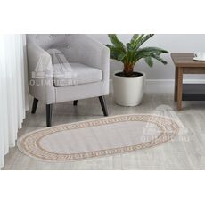 Ковер овальный Vegas дизайн S002 CREAM 0.60x1.10, фото , изображение 7