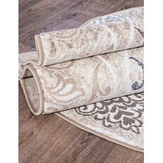 Ковер овальный Valencia Deluxe дизайн D310 CREAM-BROWN 1.50x2.30, фото , изображение 2