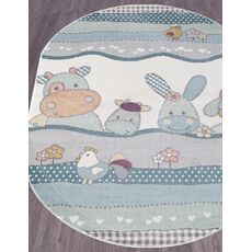 Ковер овальный Sofit дизайн 2484 LIGHT CREAM 1.20x1.80, фото , изображение 2