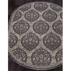 Ковер овальный Serenity дизайн D740 DARK GRAY 2.00x2.90, фото , изображение 2