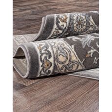 Ковер овальный Serenity дизайн D740 DARK GRAY 2.00x2.90, фото , изображение 3