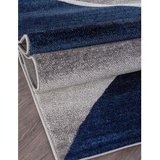 Ковер London дизайн D811 GRAY-BLUE, прямоугольник 1.20x1.80, фото , изображение 2
