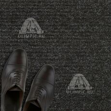 Коврик придверный влаговпитывающий icarpet Ребристый ТПР Антрацит 0.50x0.80, фото , изображение 6