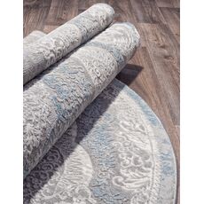 Ковер овальный Armina дизайн 03880A BLUE / BLUE 3.00x6.00, фото , изображение 3
