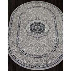 Ковер овальный Palermo дизайн F294 DARK GRAY 1.60x3.00, фото , изображение 2
