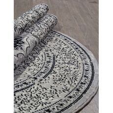 Ковер овальный Palermo дизайн F294 DARK GRAY 1.60x3.00, фото , изображение 3