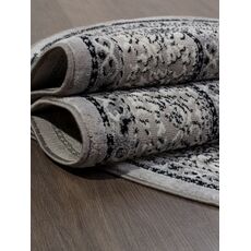 Ковер овальный Palermo дизайн F294 DARK GRAY 1.60x2.30, фото , изображение 4