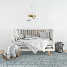 Ковер Naturel дизайн D993 CREAM-BLUE, прямоугольник 1.50x2.30, фото , изображение 7
