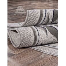 Ковер овальный Silver дизайн D230 LIGHT GRAY 1.80x2.50, фото , изображение 3