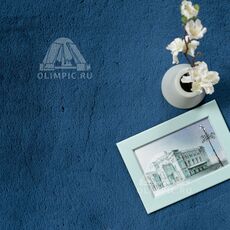 Коврик меховой шкура Аквамариновый 11 0.75x1.30, фото , изображение 4