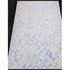 Ковер Liman дизайн F164 CREAM-BLUE, прямоугольник 1.60x2.30, фото , изображение 2