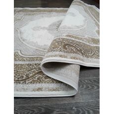 Ковер ПОРТФОЛИО дизайн 04393B WHITE/BEIGE, прямоугольник 1.60x3.00, фото , изображение 3