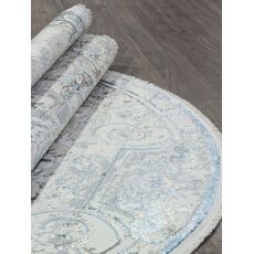 Ковер овальный Sahara дизайн 00765A D.BLUE FDY/CREAM HB 1.60x2.30, фото , изображение 3