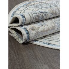 Ковер овальный Sahara дизайн 00765A D.BLUE FDY/CREAM HB 1.60x2.30, фото , изображение 4