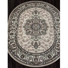 Ковер овальный Gavana дизайн D412 BEIGE 2.00x4.00, фото , изображение 2